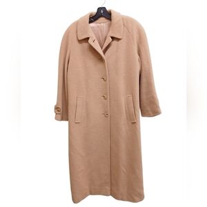 Orvis Vintage Classic Long Tan Coat Size 14